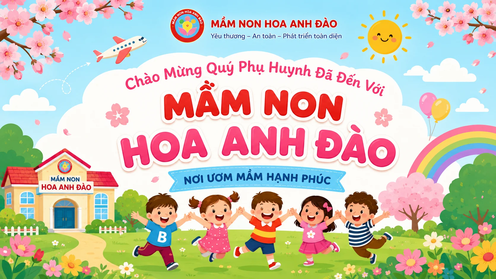 Trường Mầm Non Hoa Anh Đào